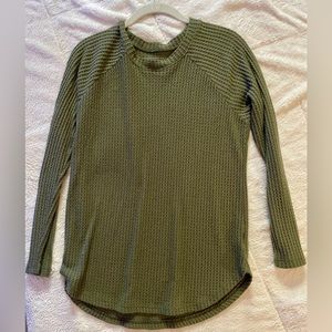 American eagle green knit